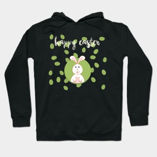 Happy Easter With Bunny Hoodie